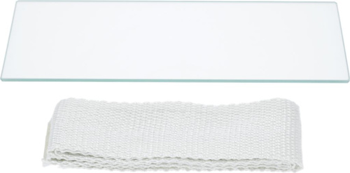 3519011. СТЕКЛО ДЛЯ ДВЕРЦЫ 385X135X5 ММ (0,05м2) ELECTROLUX PROFESSIONAL 003450