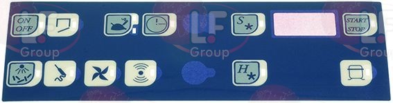 3399039. MASCHERINA COMANDI ADESIVA ORIZZONTALE