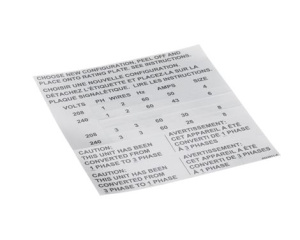 KIT, ELEC PHASE CONVERT GARLAND 4533009