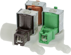 ТРЕХХОДОВОЙ ЭЛЕКТРОМАГНИТНЫЙ КЛАПАН 180°230В