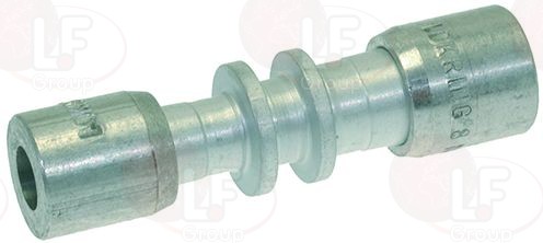 3349260. ПАТРУБОК ДЛЯ ПРЯМОЙ ТРУБКИ AL Ø 8ММ-6ММ