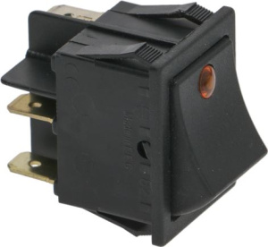 КНОПКА НАЖИМНАЯ ОДНОПОЛЮСНАЯ