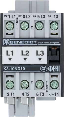 5164228. КОНТАКТОР BENEDIKT/JAGER K3-10ND10 RATIONAL 40.06.449P