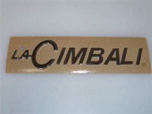 ТАБЛИЧКА "LA CIMBALI" 160 MM CIMBALI 492-094-000