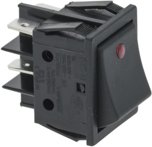 ДВУХПОЛЮСНЫЙ ПЕРЕКЛЮЧАТЕЛЬ 16А 250В COMPAK K00069