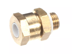 КЛАПАН ВАКУУМНЫЙ В СБОРЕ, ЛАТУНЬ, 1/4" УПЛОТНИТЕЛЬ PTFE SYNESSO 1.4265