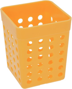 СТАКАН ДЛЯ СТОЛОВЫХ ПРИБОРОВ 105Х105Х131 ММ