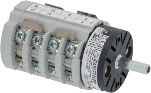 КОММУТАТОР  0-2 ПОЗИЦИИ 20A 600V