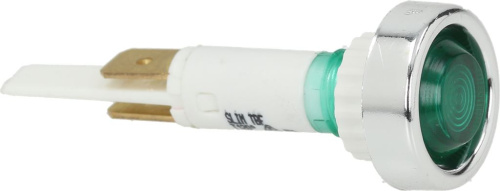 3221141. ИНДИКАТОРНАЯ ЛАМПОЧКА ЗЕЛЕНАЯ 250В