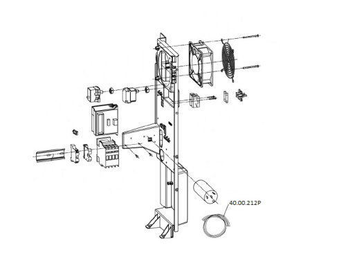 10255073. КАБЕЛЬ СИГНАЛИЗАТОРА RATIONAL 40.00.212P
