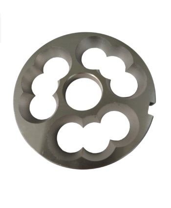 LVT100015. РЕШЕТКА ДЛЯ МЯСОРУБКИ Ø 81,6, CØ 22,2 ММ, ТРИ ОТВЕРСТИЯ