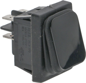 МГНОВЕННЫЙ ДВУХПОЛЮСНЫЙ ПЕРЕКЛЮЧАТЕЛЬ, ЧЕРНЫЙ