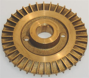 КОЛЕСО РАБОЧЕЕ ЛАТУННОЕ PKM/PQM60 Ø 60 MM