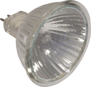 ЛАМПОЧКА ГАЛОГЕНОВАЯ СО СТЕКЛОМ GU5.3 35W 12V