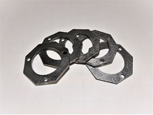 KIT 5PZ GUARNIZ.GRAFITE ARMATA 90X90X3 LAINOX LAR70030190