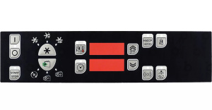 НАКЛАДКА ДЛЯ КНОПОК ПАНЕЛИ УПРАВЛЕНИЯ ELECTROLUX 096087