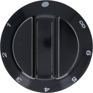 ЧЕРНАЯ РУЧКА Ø 60 ММ 1-2-3-4-5-6 ELECTROLUX PROFESSIONAL 00287