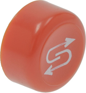 ОРАНЖЕВЫЙ ПЕРЕКЛЮЧАТЕЛЬ "REGENERATION"  (РЕГЕНАРАЦИЯ) Ø 25 М