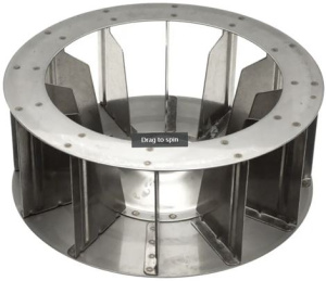 FAN WHEEL, DIAMETER 280 MM P3WITH FIXI CONVOTHERM 2619957