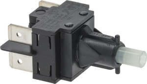 ВЫКЛЮЧАТЕЛЬ ДВУХПОЛЮСНЫЙ ЧЕРНЫЙ 16А 250В