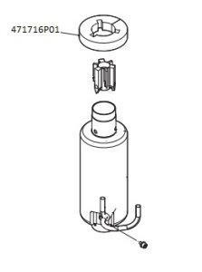 КРЫШКА - КОРПУС HOSHIZAKI 471716P01