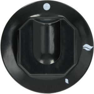 ЧЕРНАЯ РУЧКА Ø 70 ММ С ШЕЛКОТРАФАРЕТНОЙ ПЕЧАТЬЮ ELECTROLUX PROFESSIONAL 004329