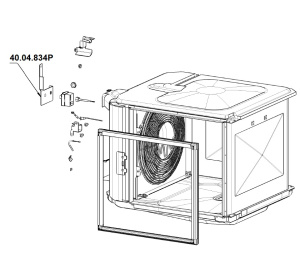 КРОНШТЕЙН КАМЕРЫ БЕЗОПАСНОСТИ RATIONAL 40.04.834P