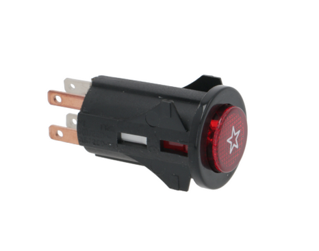 3319273. КРАСНАЯ КНОПКА «RESET» (СБРОС) 3А, 250 В