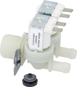 ЭЛЕКТРОМАГНИТНЫЙ КЛАПАН ТИП 349 ДВОЙН. 180°