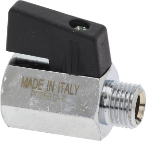 ШАРИКОВЫЙ КЛАПАН Ø 1/4"M-1/8"F