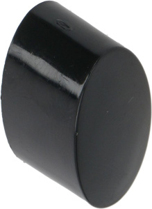 КНОПКА ЭЛЛИПТИЧЕСКАЯ 21X11 ММ ЧЕРНАЯ