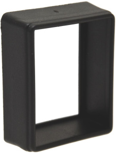 ПРЕДОХРАНИТЕЛЬНАЯ РАМКА, 4 СТОРОНЫ, ЧЕРНАЯ 22X30 ММ