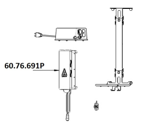 КОНТЕЙНЕР ДЛЯ VARIOSMOKER С КАБЕЛЕМ RATIONAL 60.76.691P