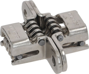 ПЕТЛЯ ДВЕРНАЯ 43X10 НИКЕЛЬ NUOVA SIMONELLI 01000155