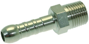 СОЕДИНЕНИЕ Ø 1/8"M NPT ДЛЯ ТРУБКИ Ø 7 ММ