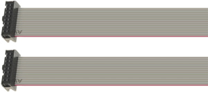 КАБЕЛЬ ПЛОСКИЙ 16 РУЧЬЕВ 1000 MM