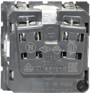 РОЗЕТКА 2P+T 16A *ГЕРМАНИЯ* RATIONAL 40.01.410P