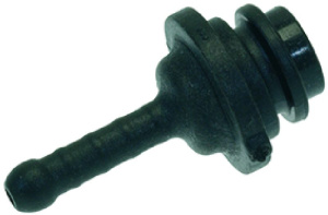 ПРЯМОЙ ЧЕРНЫЙ ШТУЦЕР ДЛЯ КРАНА P0049