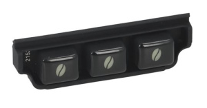 ПАНЕЛЬ 3-Х КНОПОЧНАЯ MYTHOS 2 NUOVA SIMONELLI 15030198