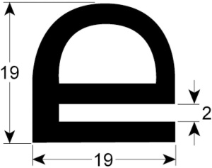 УПЛОТНИТЕЛЬ ДВЕРИ 20М RATIONAL 5012.0700