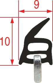 УПЛОТНИТЕЛЬ ДВЕРЦЫ ПЕЧИ 064/074 LAINOX LA70044750