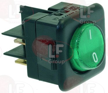 4099274. TWO-POLE SWITCH GREEN