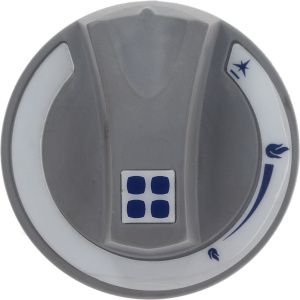 РУЧКА СЕРАЯ Ø 71 MM СО ШКАЛОЙ GICO 770124670