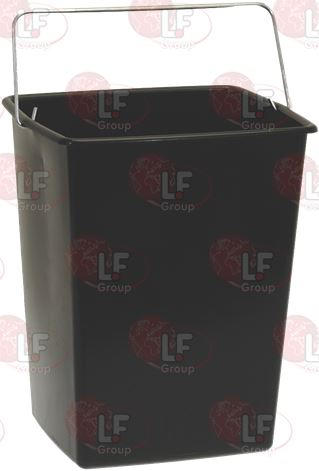 1110001. ВЕДРО ЧЕРНОЕ ДЛЯ КОФЕЙНОЙ ГУЩИ