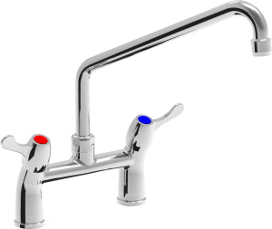 TWO-HOLE BENCH MIXER 1/4 TURN