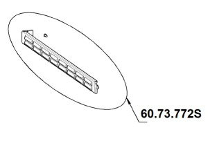 ПАНЕЛЬ БОКОВАЯ ЛЕВАЯ RATIONAL 60.73.772S