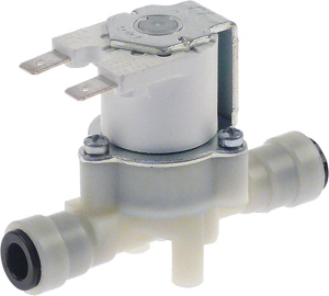 1-ХОДОВОЙ ЭЛЕКТРОМАГНИТНЫЙ КЛАПАН 180° Ø 8/8 ММ