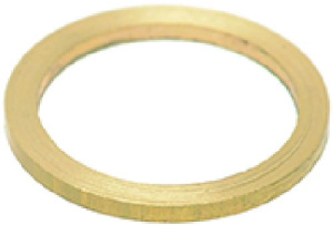 ПЛОСКАЯ МЕДНАЯ ПРОКЛАДКА Ø 14X11X1 ММ