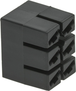 МОНТАЖНЫЙ БЛОК, ЧЕРНЫЙ 22X30 ММ