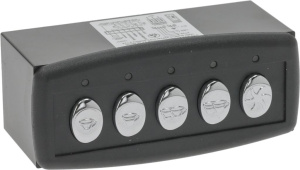 КНОПОЧНАЯ ПАНЕЛЬ 5 КНОПОК  230V 50/60HZ